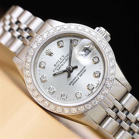 ladies Oyster Perpetual datejust 18k